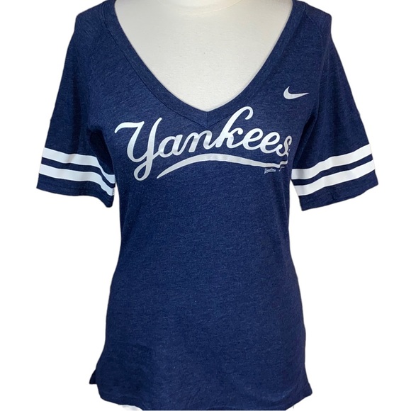 Nike Tops - Nike MLB Women's Yankees V-Neck Short Sleeve T-Shirt